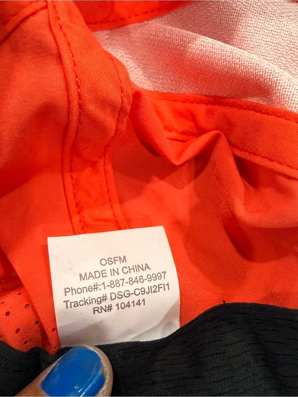 DSG Youth Sport Cap Cabana Coral Adjustable OSFM Lightweight Hat NWT